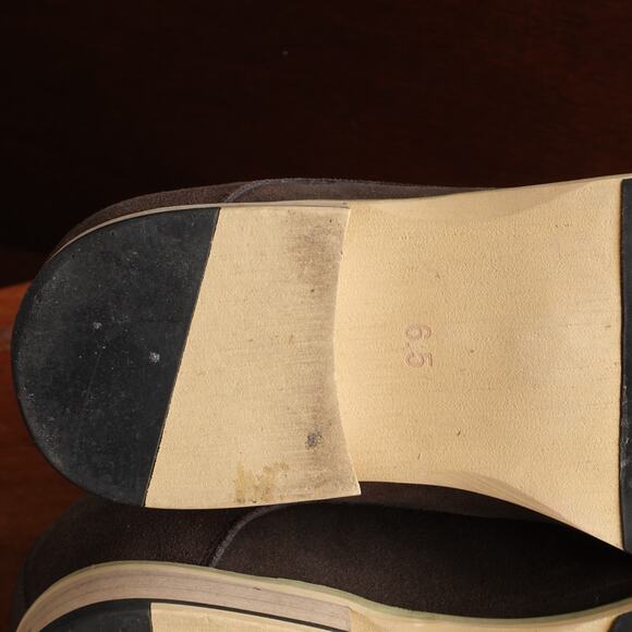 Calto Boots Mens Size 6.5 Brown Elevator Height Increasing Chukka Ankle Casual - Picture 9 of 13